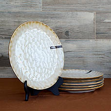 Сервіз керамічний Ardesto Umbria бежевий 24 предмети, фото 3