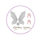 Набір карнавальний Крилья для дівчаток 85048E, фото 3