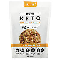 NuTrail, Кето-горіхова гранола, пекан з корицею, 312 г (11 унцій)