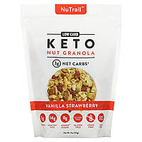 NuTrail, Keto Nut Granola, ваніль і полуниця, 312 г (11 унцій)