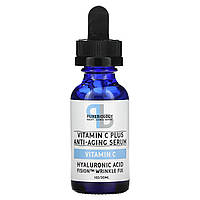Pure Biology, Антивікова сироватка з вітаміном C плюс, 30 мл (1 унція)