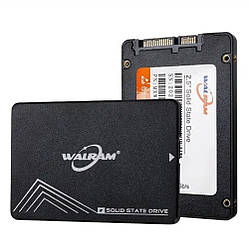 Твердотільний накопичувач SSD 128 Gb, 2,5", SATA III, Walram / Жорсткий диск для ноутбука / Внутрішній ССД диск