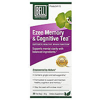 Bell Lifestyle, Ezee Memory & Cognitive Tea, чайні пакетики 20 (30 г)