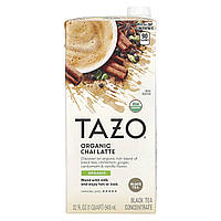 TAZO, органічна лате, концентрат чорного чаю, 946 мл (32 рідк. унції)