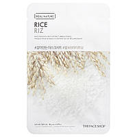 The Face Shop, Маска для обличчя з рисом Real Nature, 1 шт., 20 г (0,70 унції)