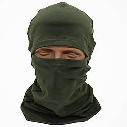 Балаклава трикотажна, Олива / Тактичний підшоломник / Маска балаклава / Літня балаклава під шолом