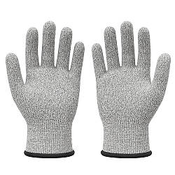 Захисні рукавички від порізів, розмір універсальний / Кевларові рукавички антипоріз / Рукавиці порізостійкі