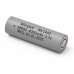 Акумулятор Li-ion 18650-4000mah, WX-1445, 1шт / Батарейка акумуляторна / Акумулятор літій-іонний