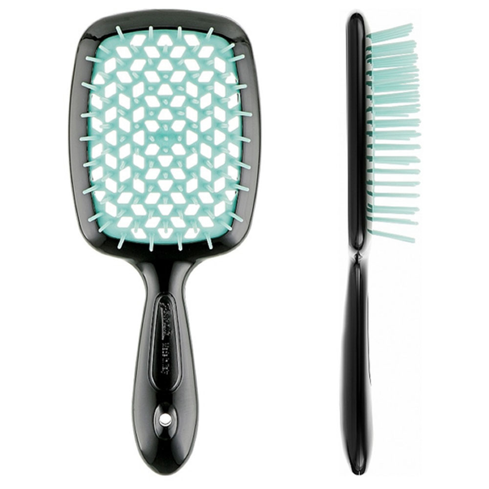 Гребінець для волосся з отворами, Super Brush / Продувний гребінець для укладання / Масажна щітка для волосся, фото 1