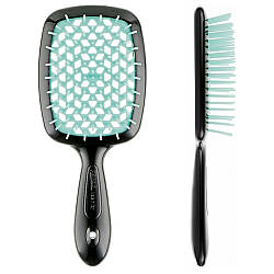 Гребінець для волосся з отворами, Super Brush / Продувний гребінець для укладання / Масажна щітка для волосся