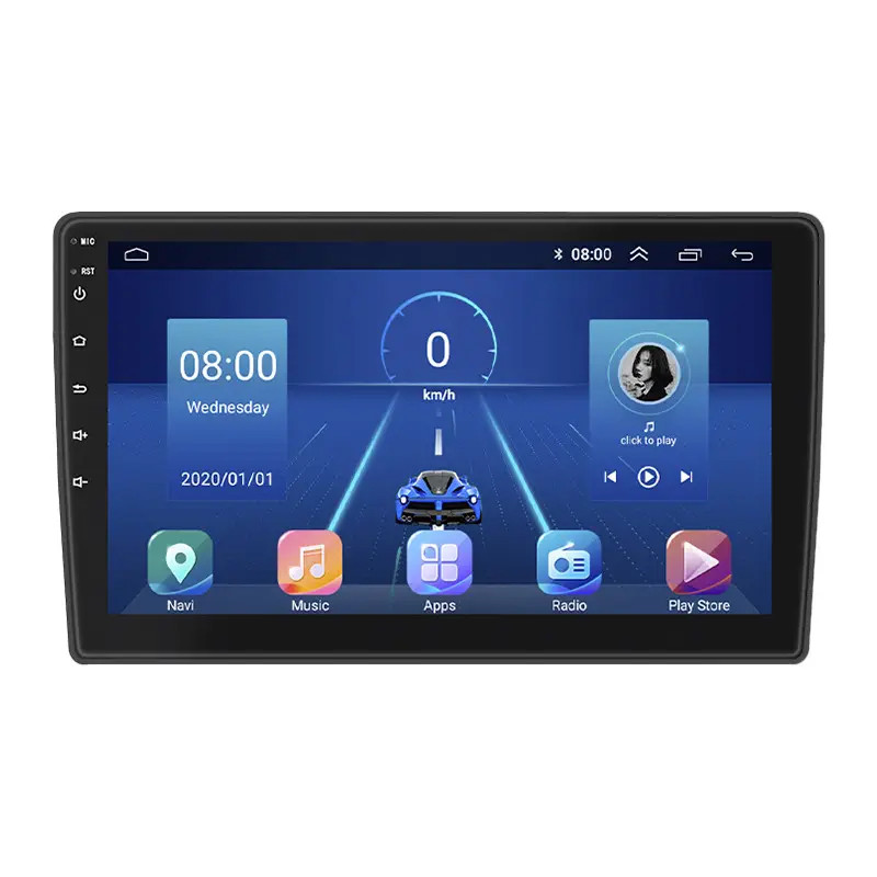 Штатна магнітола Lesko для Citroen C5 II 2008-2016 екран 9" 4/64Gb 4G Wi-Fi GPS Top 1 шт., фото 1