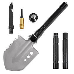 Багатофункціональна лопата штикова 6в1, 76см / Саперна лопата / Саперська лопата / Похідна лопата-мультитул