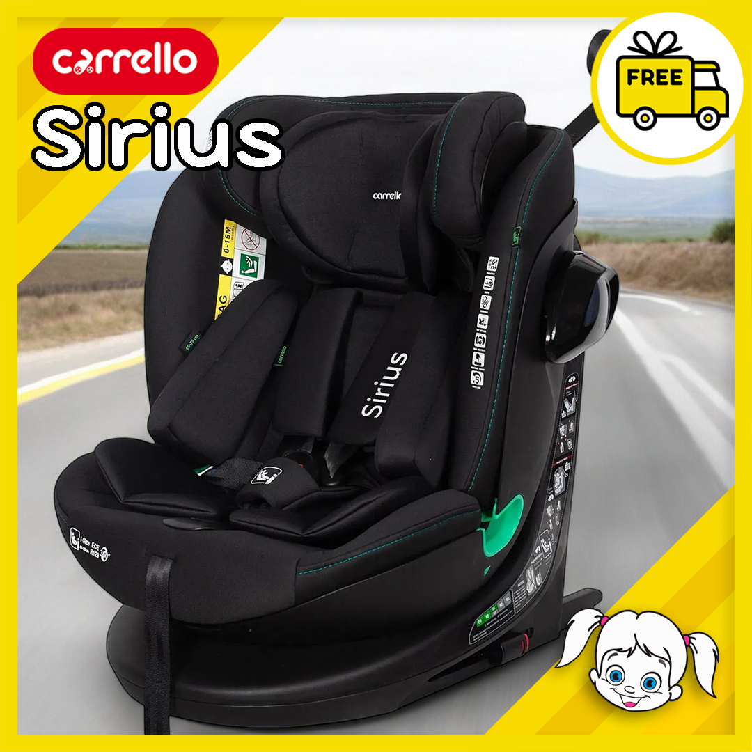 Поворотне дитяче автокрісло Carrello Sirius CRL-8808 i-Size від народження до 12 років
