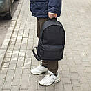 Міський спортивний рюкзак STAR Black чорний тканинний для повсякденного молодіжний якісний, фото 5