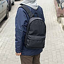 Міський спортивний рюкзак STAR Black чорний тканинний для повсякденного молодіжний якісний, фото 8