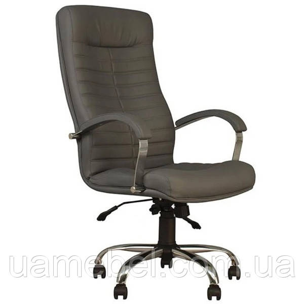 Крісло для керівника ORION (ОРІОН) STEEL CHROME COMFORT, фото 1