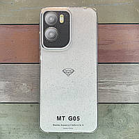 Чохол Nova для Motorola Moto G05 / E15 TPU чохол Nova прозорий силіконовий з блискітками