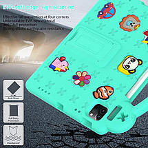 Чохол Junior Case Tablet на планшет Xiaomi Pad 7 (11.2") / бірюзовий, фото 6