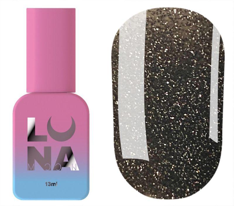 Камуфлююча світловідбиваюча база для нігтів LunaMoon Lurex Base №19, 13 мл, фото 1