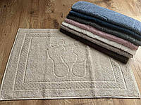 Рушник махровий для ніг , щільний Турецький махровий