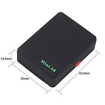 Портативний GPS-трекер Mini A8 GSM маячок, портативна автосигналізація (ЖЯ), фото 5
