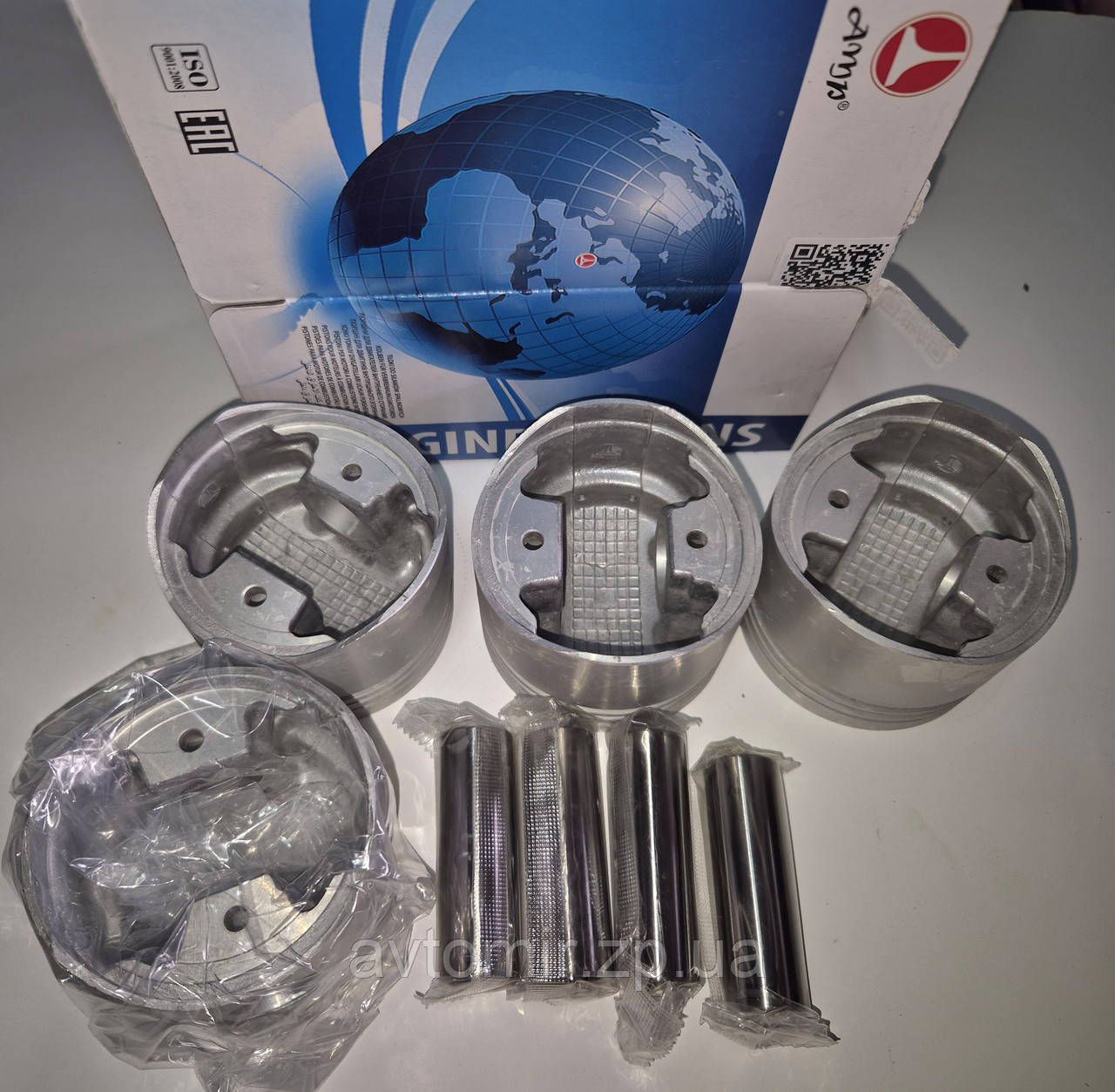 Поршня з пальцями ЗАЗ 1102-1105, Таврія, Славота AMP обсягом 1,2 72.50 AMP