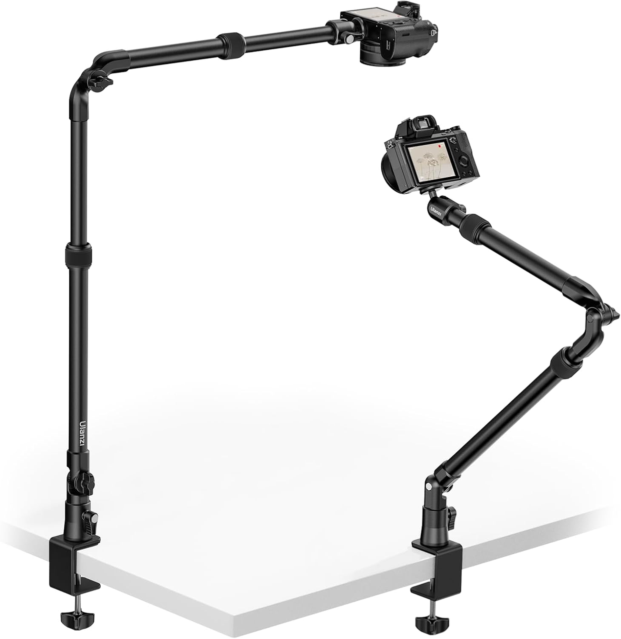 Настільний тримач для камери смартфона Ulanzi ZJ02 C-clip Folding Bracket 98 см