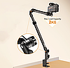 Настільний тримач для камери смартфона Ulanzi ZJ02 C-clip Folding Bracket 98 см, фото 9