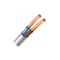 Кабель силовий ЗЗКМ 2х0.75 кв.мм гнучкий, 100 м (ПВС 2x0,75 ECG) EHA