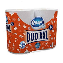 Рушники паперові 2-шарові Ooops! Duo XXL 2 шт 110 відривів