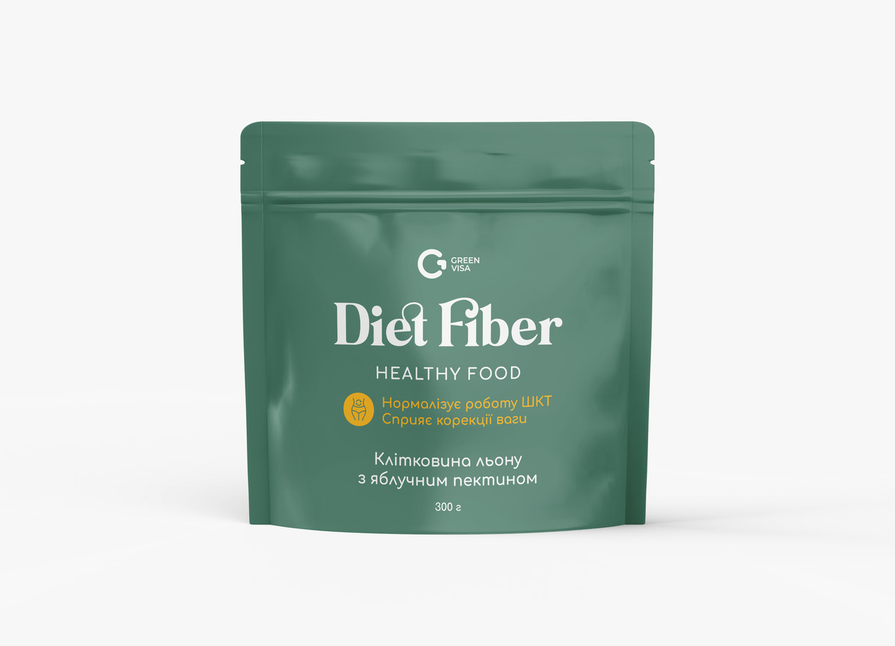 Клітковина Diet Fiber / ТМ Грін-Віза / 300 г, фото 1