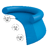 Intex Easy Set басейн 396×84 см з фільтром 28142 - надувний круглий, об'єм 7290 л, для сім'ї та дачі, фото 7