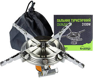 Газовий пальник Tramp UTRG-043 | Потужний і компактний різьбовий пальник-насадка з п'єзопідпалом