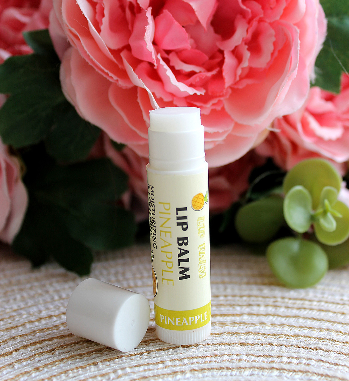 Захисний зволожувальний бальзам для губ
Ананас
Azen Natural Lip Balm Pineapple, фото 1