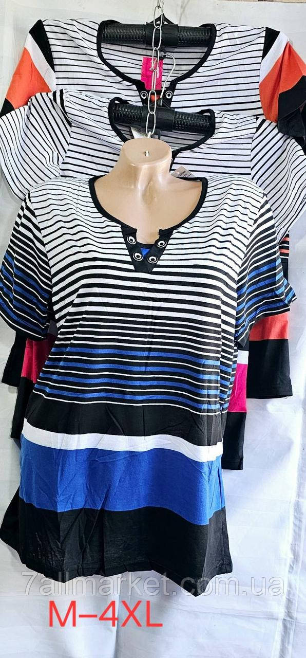 Футболка жіноча стильна р-ри M-4XL (мікс кв) "CANDY" купити недорого від прямого постачальника