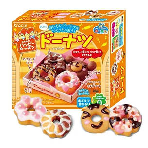 Японський набір солодощів Diy Kracie Popin Cookin "Donuts Making Kit" Японські пончики, фото 1
