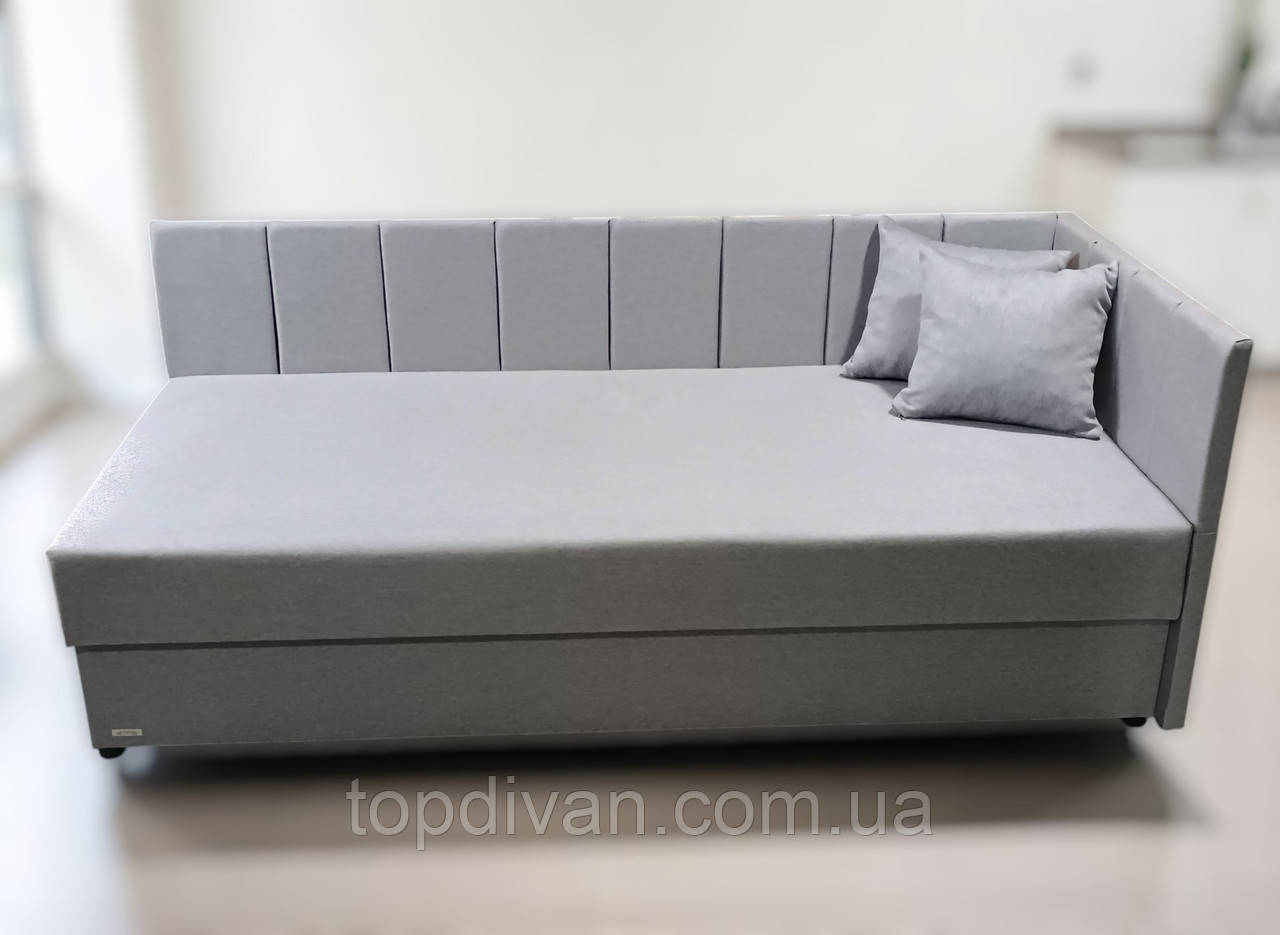 Ліжко — кушетка односпальна "Вікторія нова" Габарити: 1,95*95 Спальне місце: 1,90*90