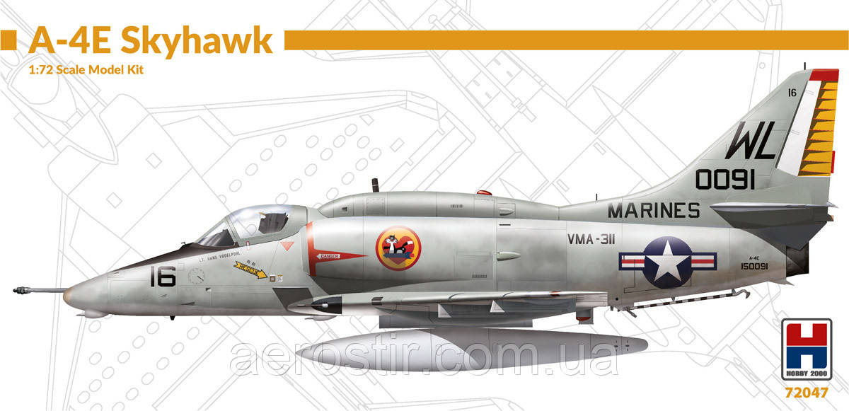 A-4E Skyhawk 1/72 Hobby 2000 72047