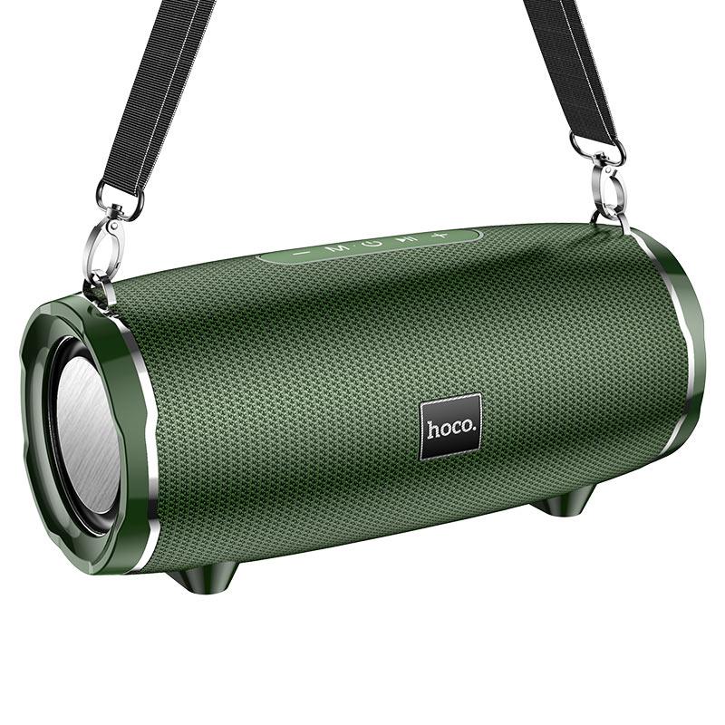 Портативна бездротова акустика HOCO HC5 Cool Enjoy sports BT speaker 30W темно-зелена, фото 1