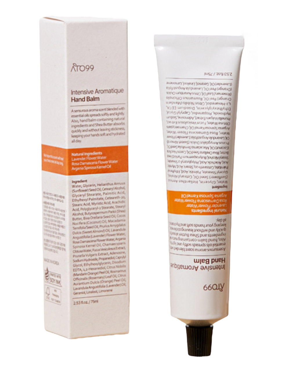 Бальзам для рук з ефектом ароматерапії ATO99 Intensive Aromatique Hand Balm 75 мл, фото 1