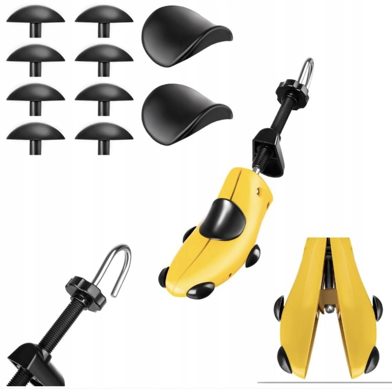 Колодка для розтягування взуття пластикова розмір L 40-47 Комплект - 1 штука  Malatec Польща, фото 1