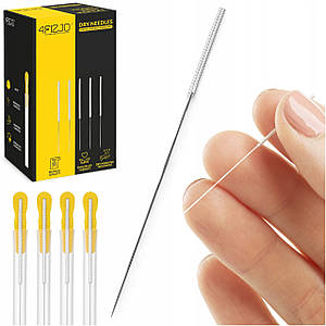 Голки акупунктурні 4FIZJO 0.3 х 60 мм з напрямною 100 шт (P-5905973405096)