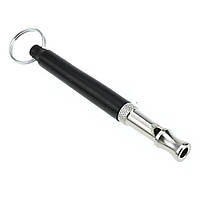 Компактный ультразвуковой свисток для собак Черный