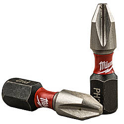 Біта хрестоподібна PH 2 25 мм Milwaukee Shockwave Impact Duty