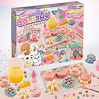Набор для изготовления сквишей "Создай сквиш сам"антистресы Таба лапки,6 штук детский набор творческий
