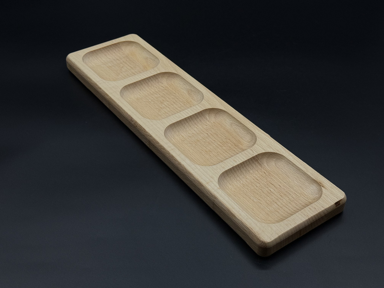 Менажниця піднос дерев'яна 34х9х2см