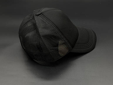 Кепка тракер для сублімації чорна