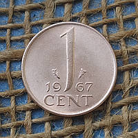 1 цент 1967 року. Нiдерланди