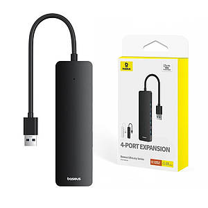 USB HUB Baseus UltraJoy Series 4-Port Lite (4xUSB 3.0) 0.15 м (BS-OH080 / B0005280B111-00)