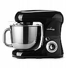 Кухонний планетарний міксер тістоміс із чашею 5 л Lehmann Chervil Black 2200W, фото 3